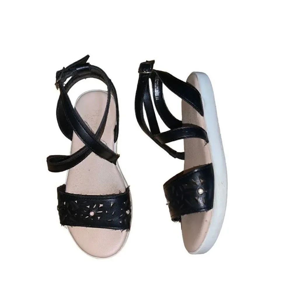 Children’s Place Flower Gladiator Sandals